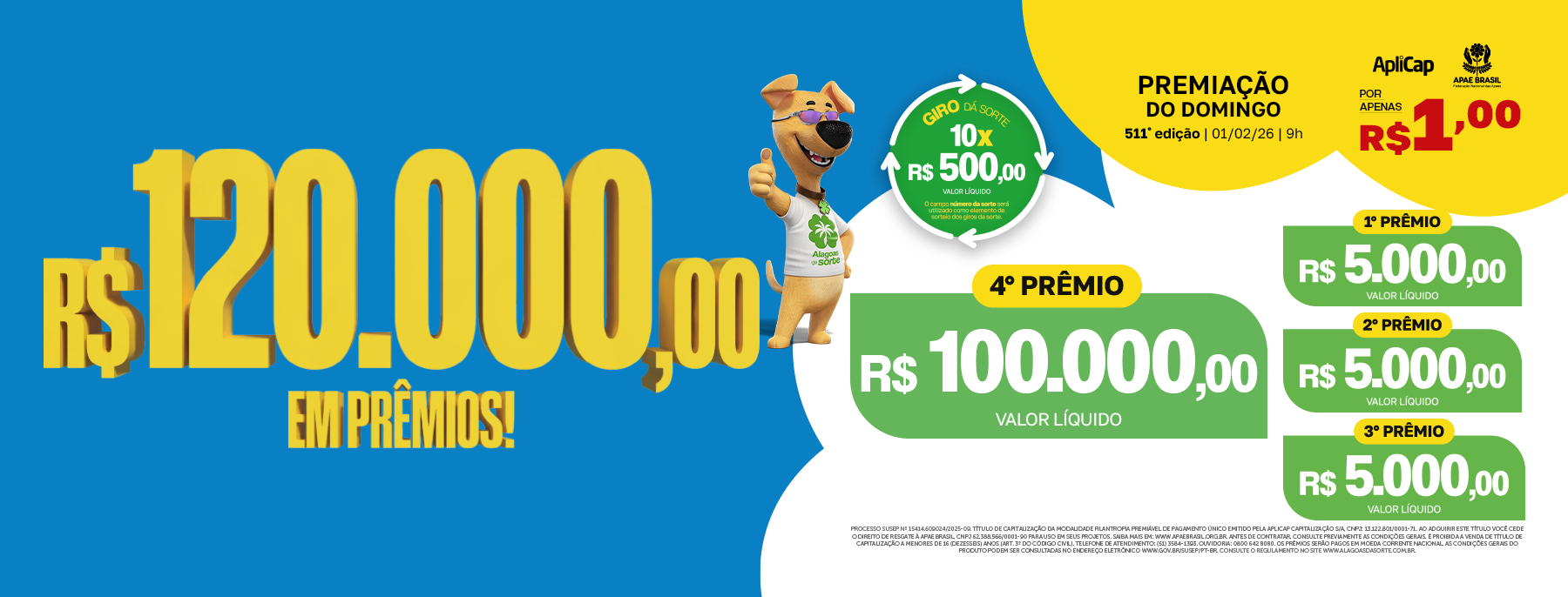 alagoas da sorte premiação Prêmio do alagoas da sorte