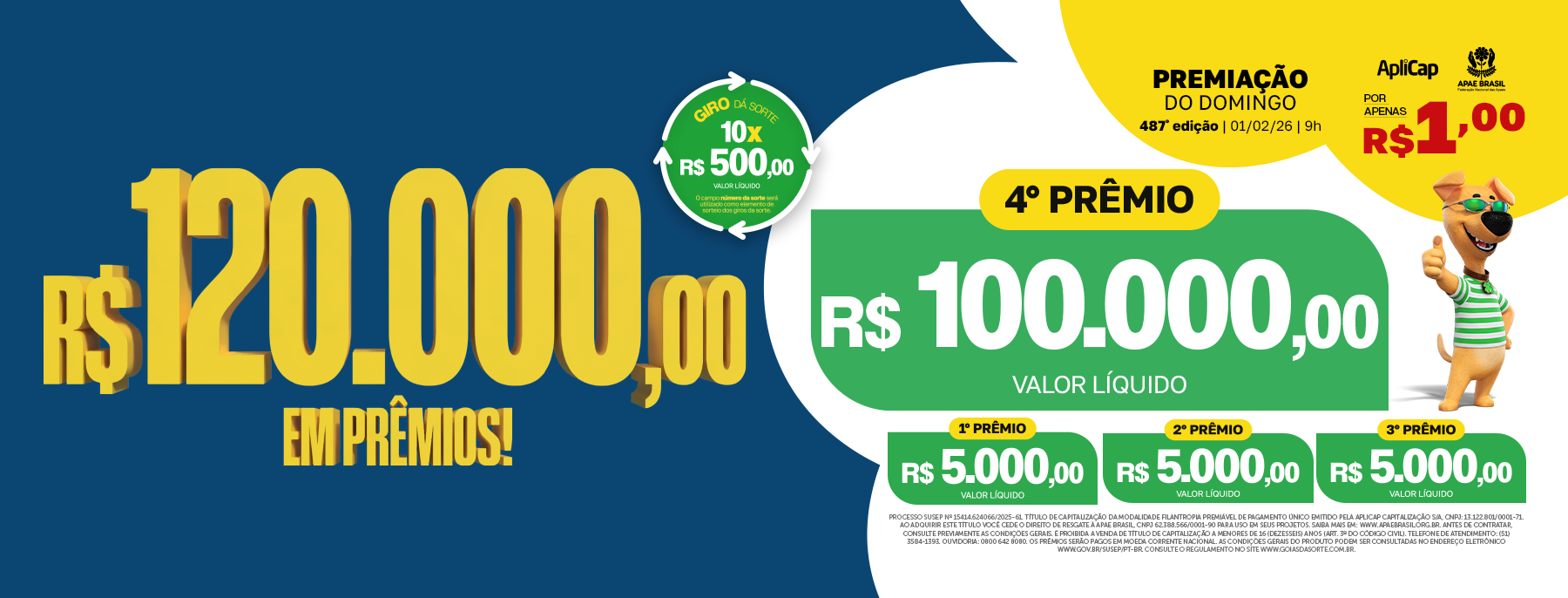 goias da sorte premiação de domingo que vem Prêmio do goias da sorte
